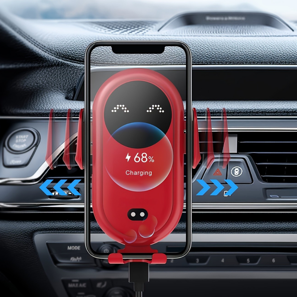 Car Phone Holder with Wireless Charging Mount