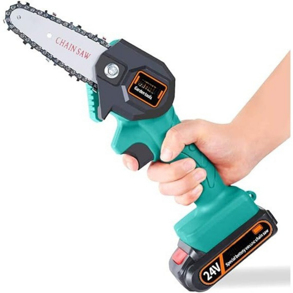 Cordless Mini Chainsaw for Garden Pruning