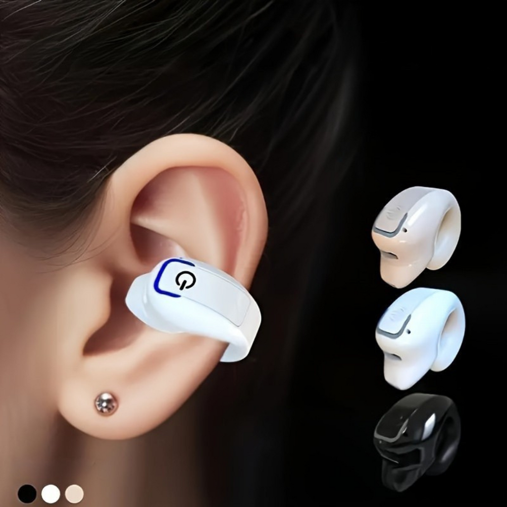Headphones with Clip On Open Ear Design