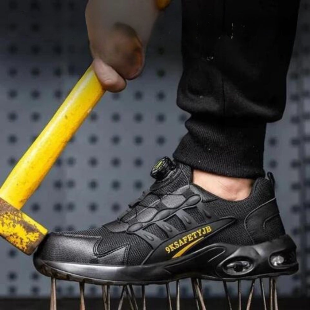 Safety Work Trainers with Steel Toe Cap