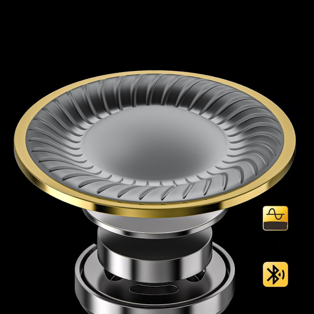 Headphones with Waterproof Wireless Charging Case