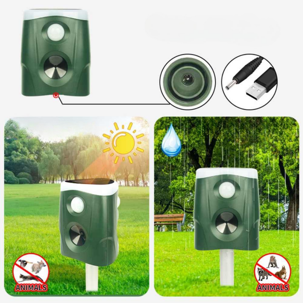 Cat and Animal Repellent Solar Outdoor Deterrent