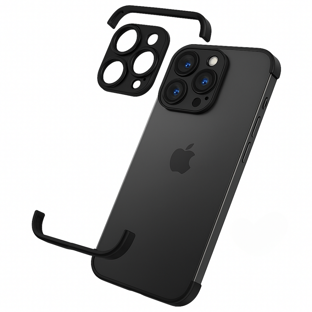 Phone Case Minimalist Slim Protective Metal Cover