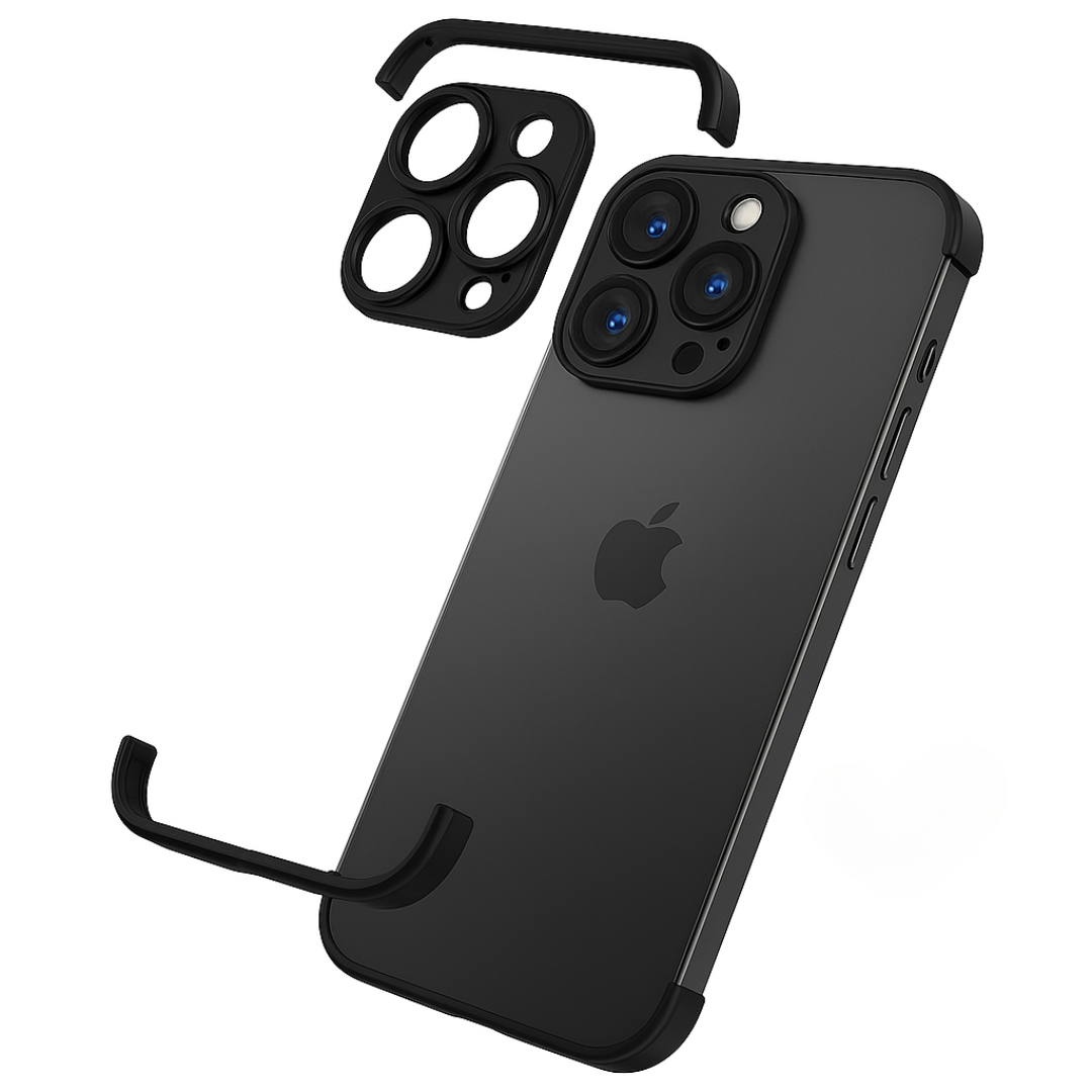 Phone Case Minimalist Slim Protective Metal Cover