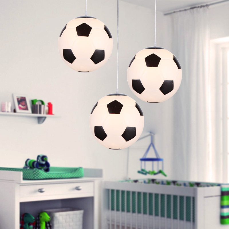 Luminous Sphere - Stylish LED Ceiling  Lights for Kids' Rooms with Elegant Glass Design