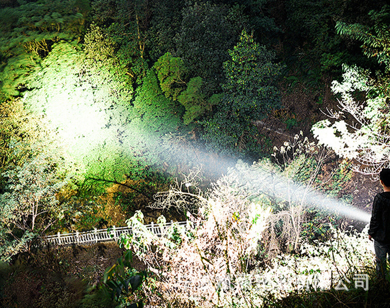 LED Torch High Lumens Tactical Flashlight Set