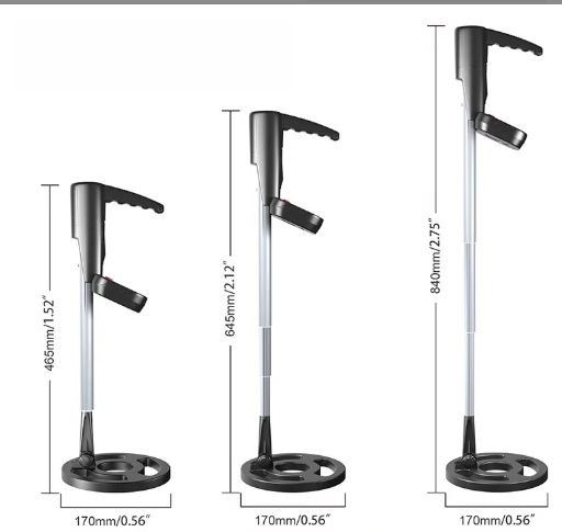 Metal Detector Lightweight Adjustable Treasure Hunter