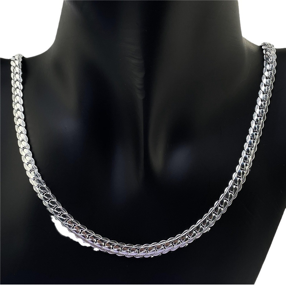 Sterling Silver Chain Necklace for Women Elegant Gift