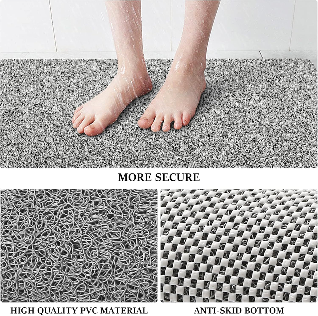 Shower Mat Non Slip Anti Mold Quick Drying