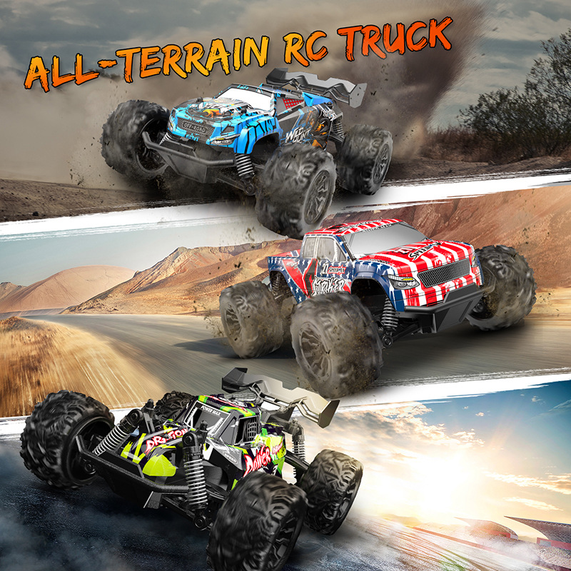 High Speed Remote Control Off-Road Monster Truck – 1:20 Scale
