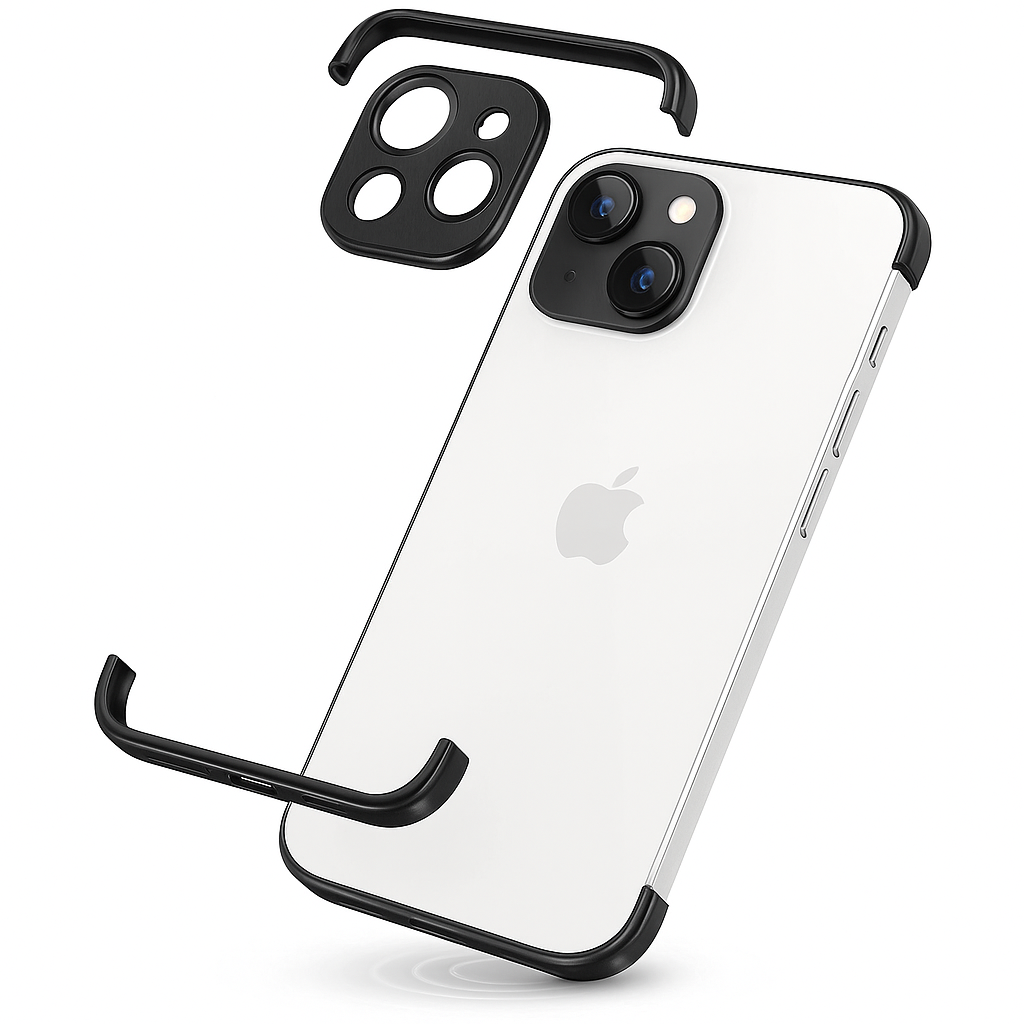 Phone Case Minimalist Slim Protective Metal Cover