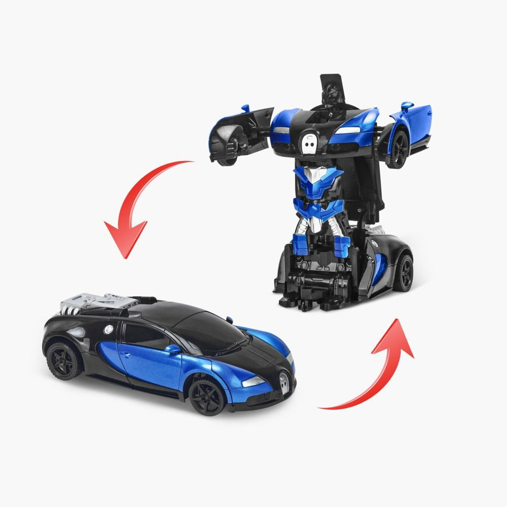 Remote Control Car with Transforming Robot Mode