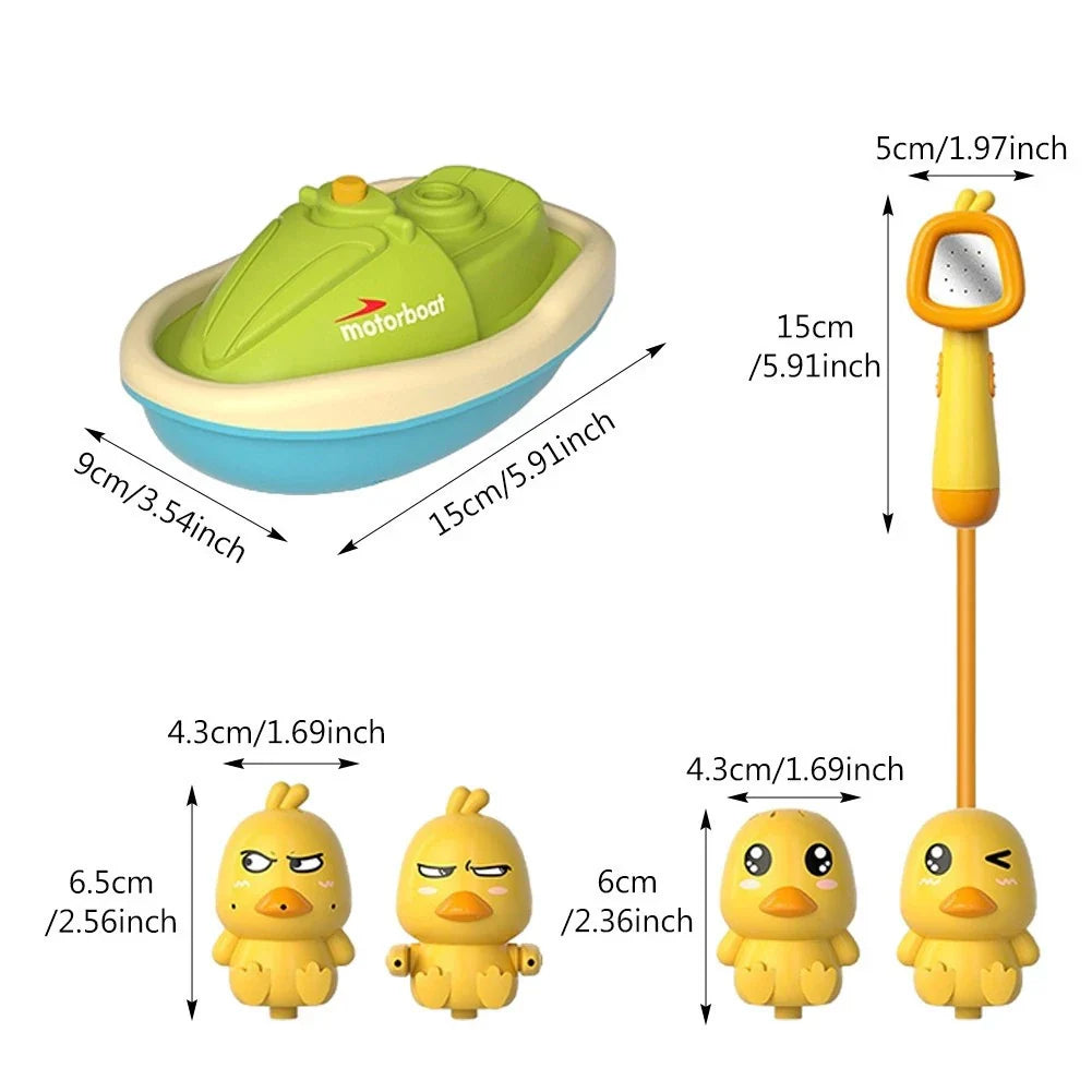 Baby Bath Toy Duck with Water Sprayer