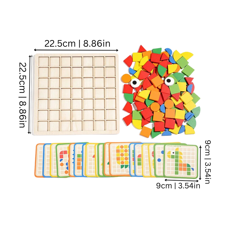 Puzzle Toy Wooden Montessori Educational Game
