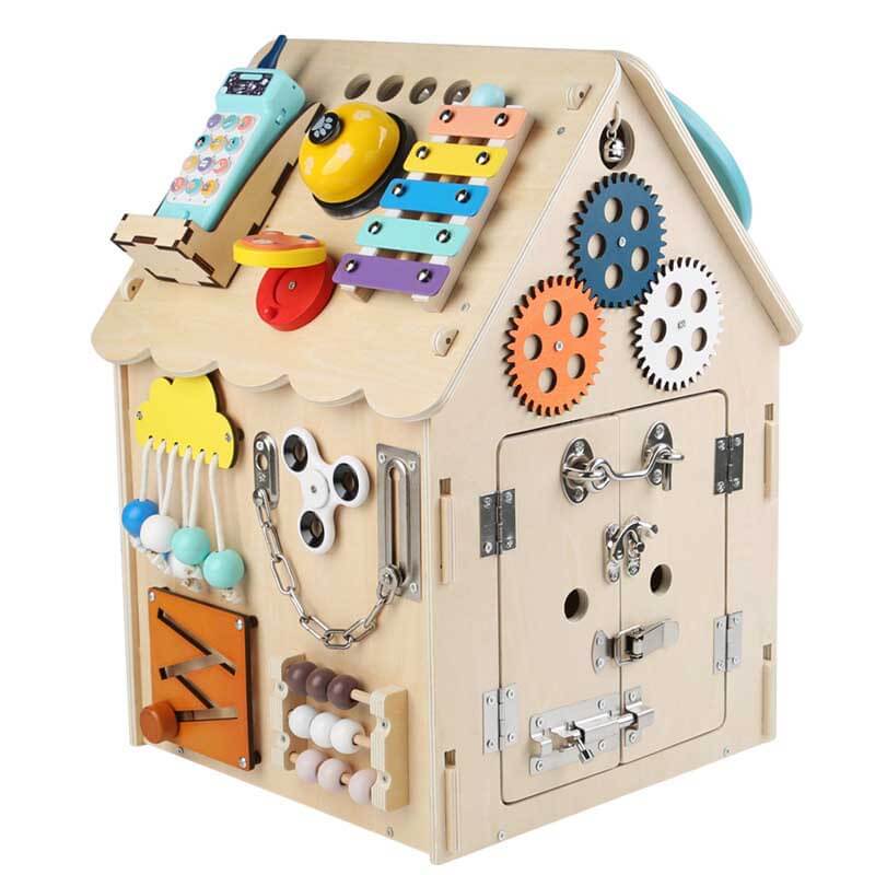 Wooden Kids Activity Learning Play Centre