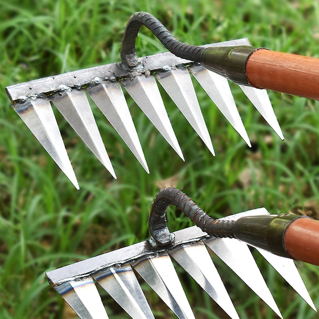 RootRake Pro | Heavy-Duty Garden Rake for Landscaping