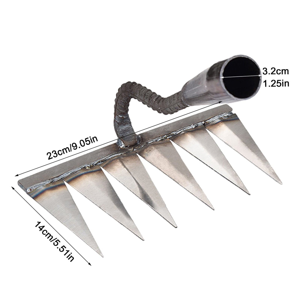 RootRake Pro | Heavy-Duty Garden Rake for Landscaping