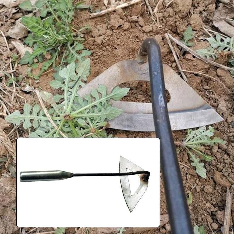HollowHoe Pro | Sharp Steel Gardening Hoe for Soil