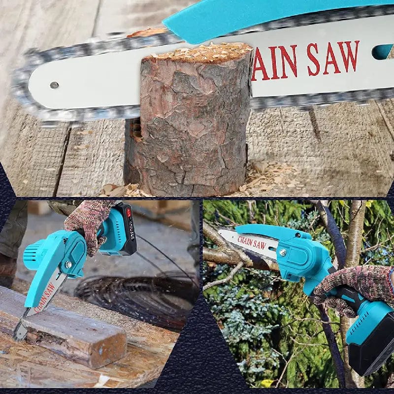 Cordless Mini Chainsaw for Garden Pruning