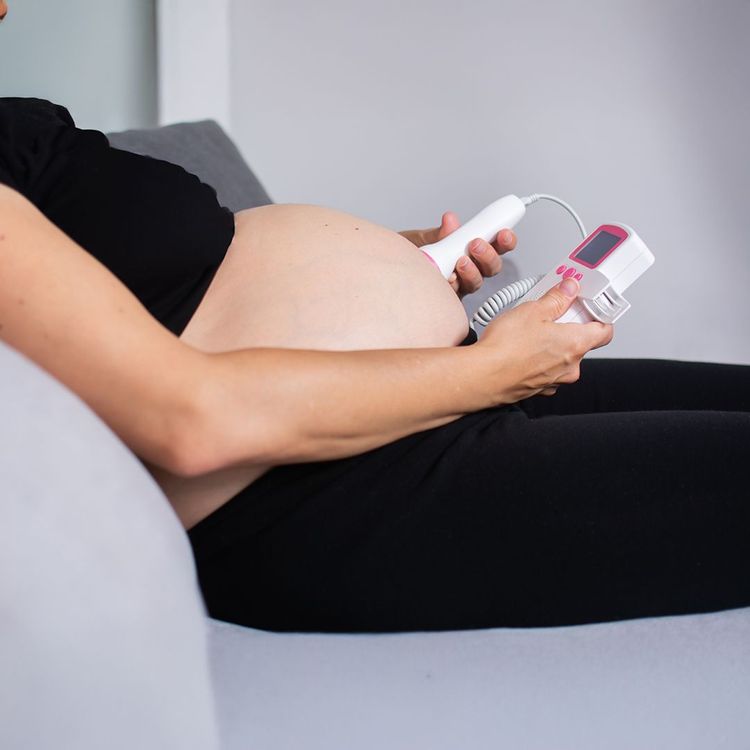 Fetal Doppler Heart Rate Monitor with LCD Display