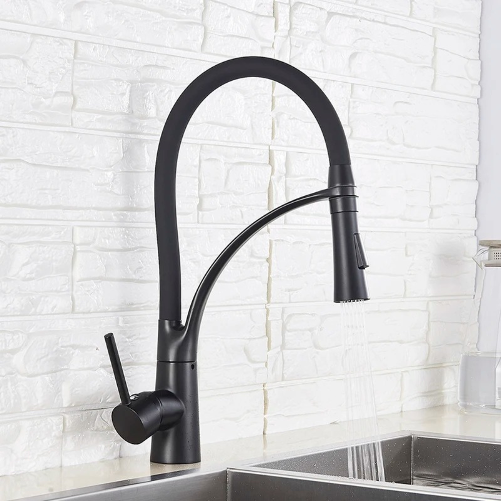 Kitchen Tap with Pull Out Spray Function