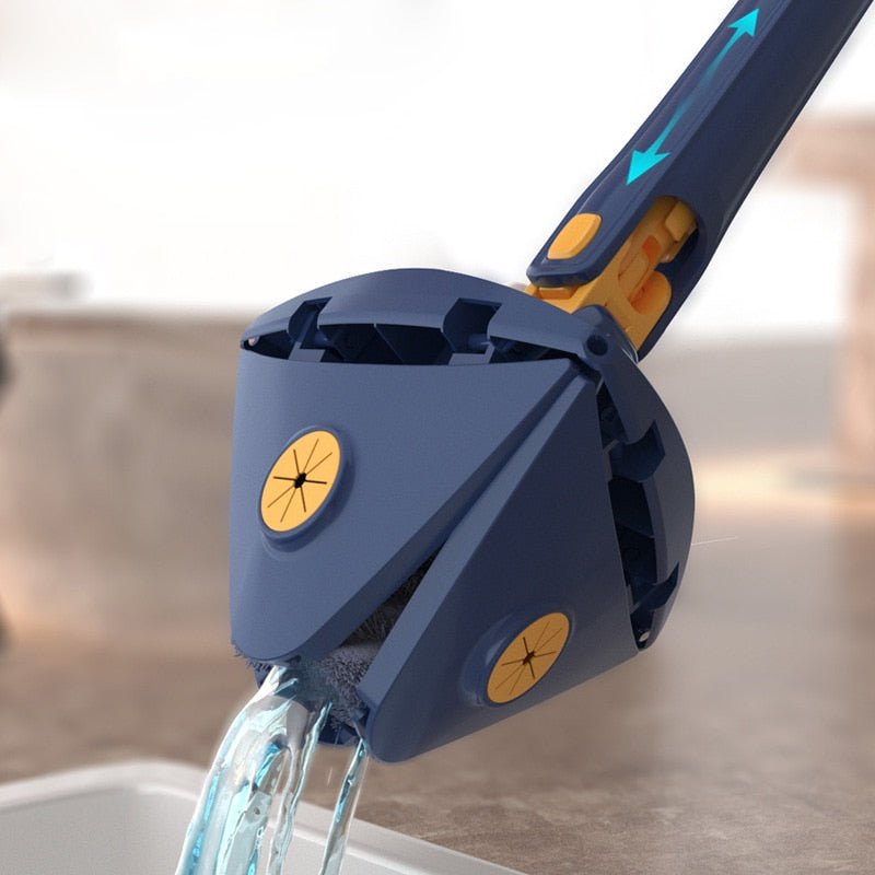 Spray Mop for Hard Floors – 360° Microfiber Cleaner