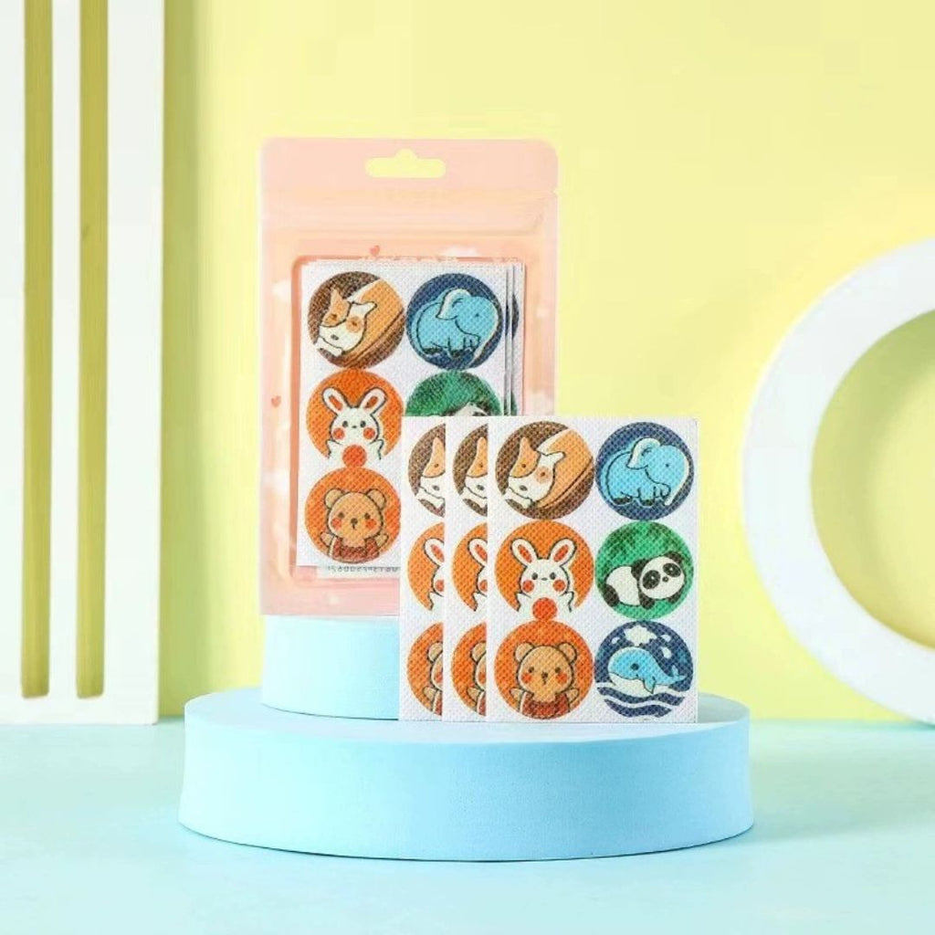 Insect Repellent Animal Print Kids Stickers