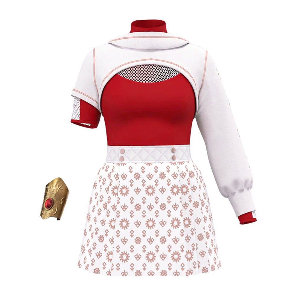 Halloween Costume Red Vampire Nova Outfit