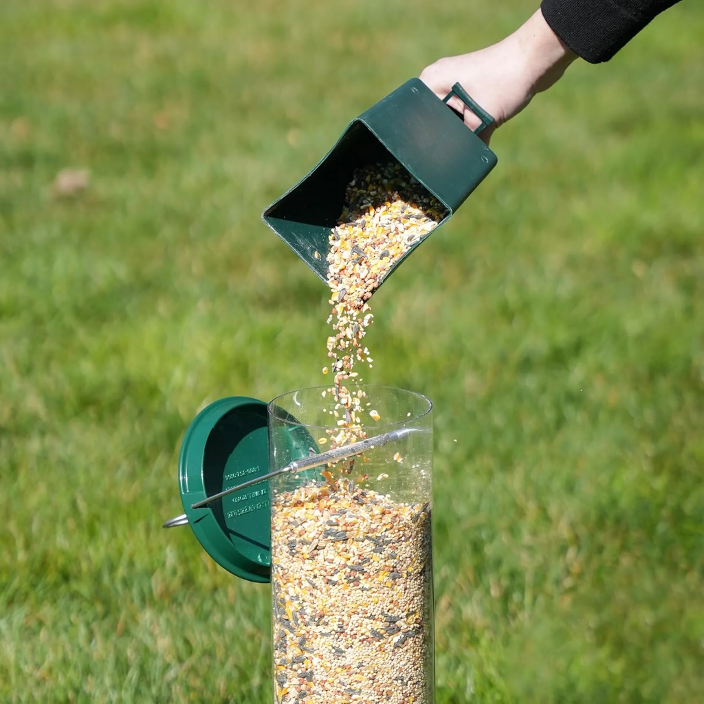 Bird Feeder Metal Hanging Squirrel Proof Design