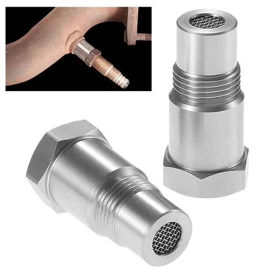 Oxygen Sensor Adapter with Mini Catalytic Converter