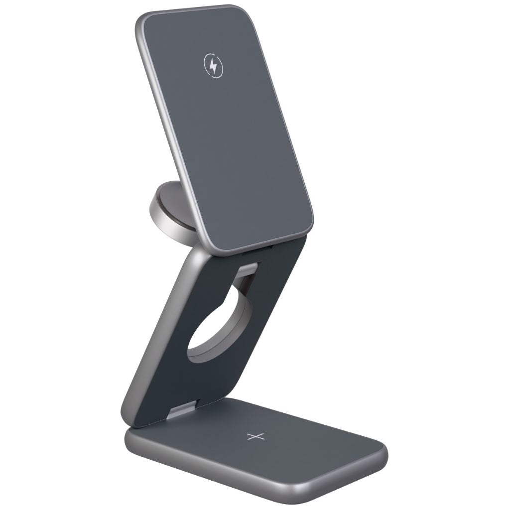 Wireless Charging Station Foldable for Travel Use