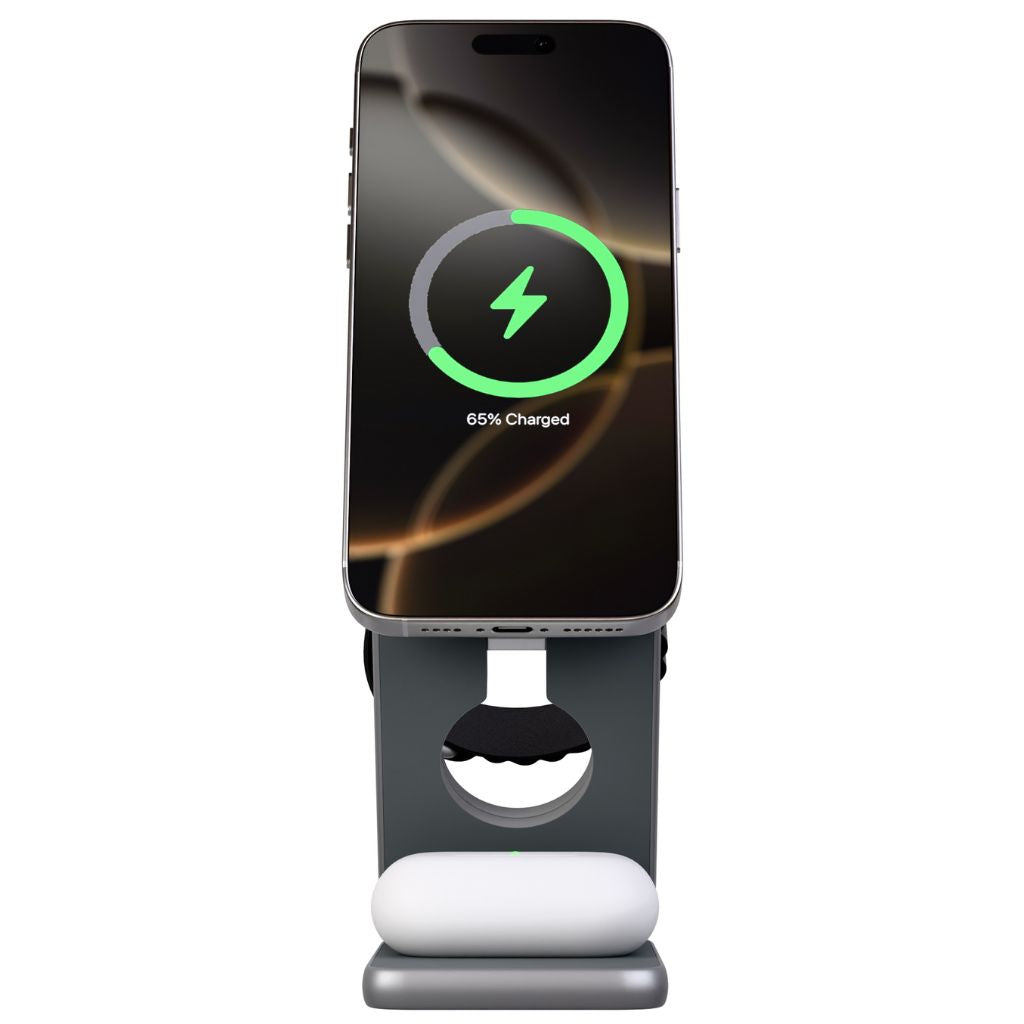 Wireless Charging Station Foldable for Travel Use