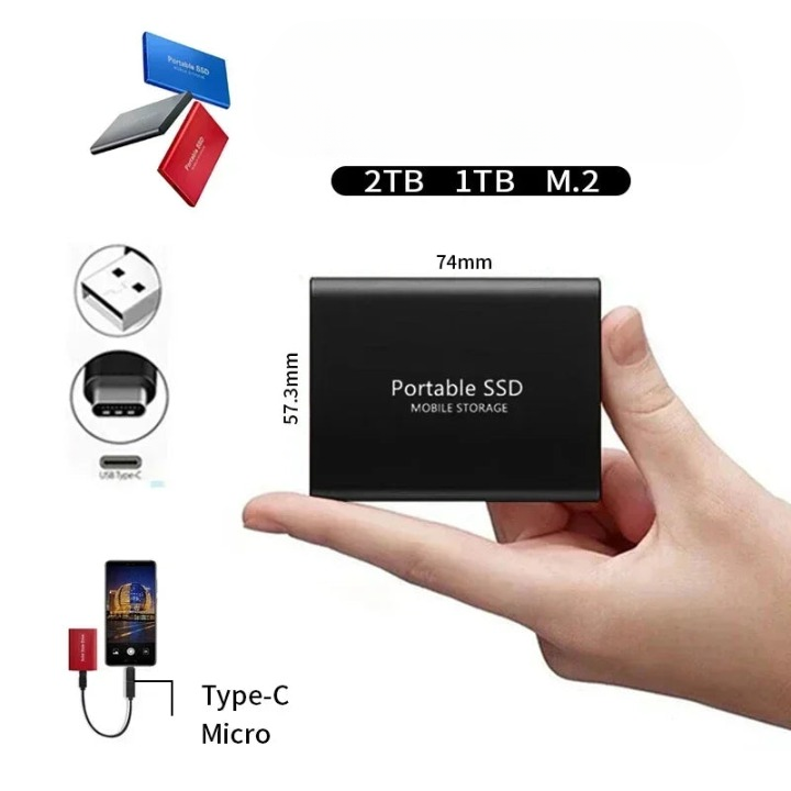 External SSD Portable Solid State Drive