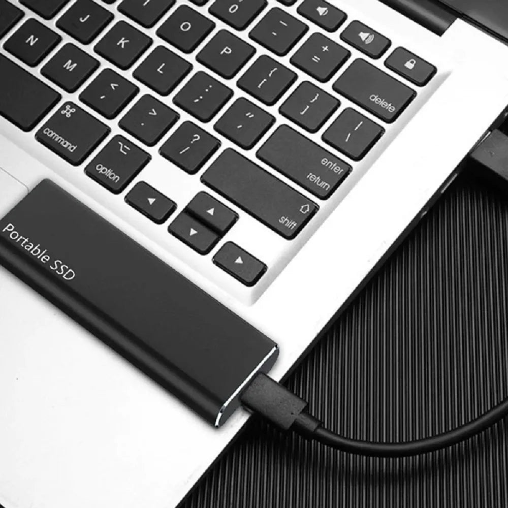 Portable SSD with USB-C Fast Data Transfer