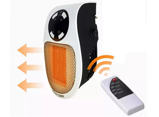 Electric Fan Heater with Remote Control