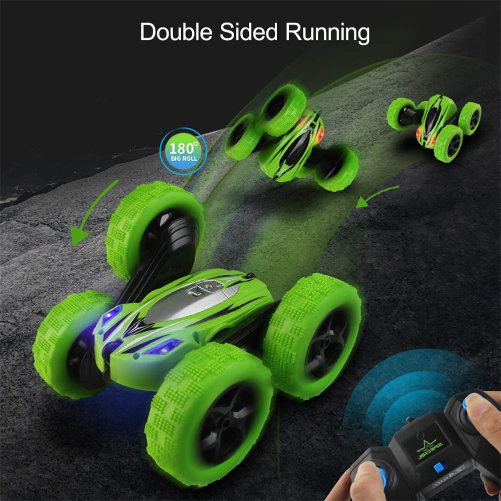 Remote Control Stunt Car with LED Lights