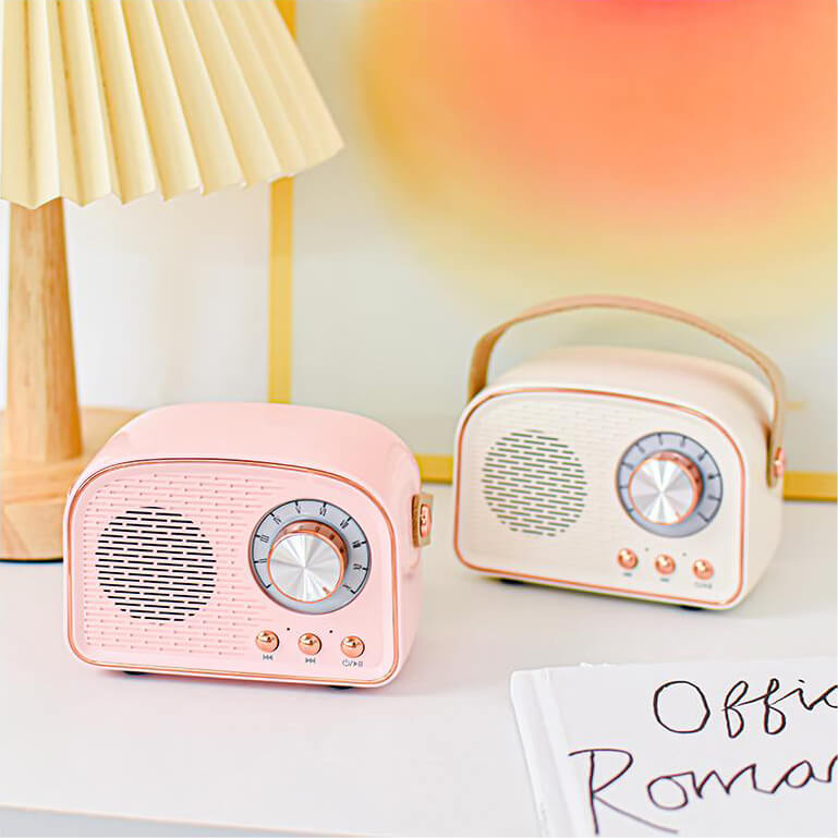 Bluetooth Speaker Retro Wireless Portable Radio