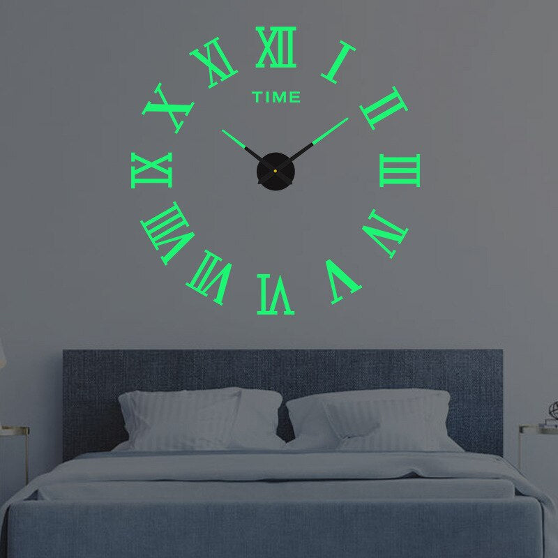 Wall Clock Modern Oversized Decorative Timepiece