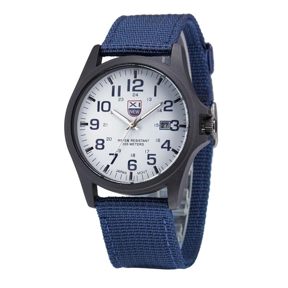Mens Military Style Waterproof Outdoor Watch