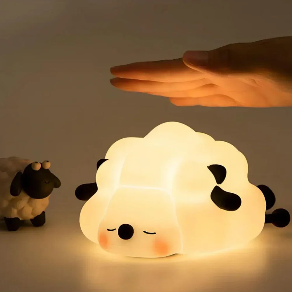 Night Light Silicone Animal Bedside Lamp