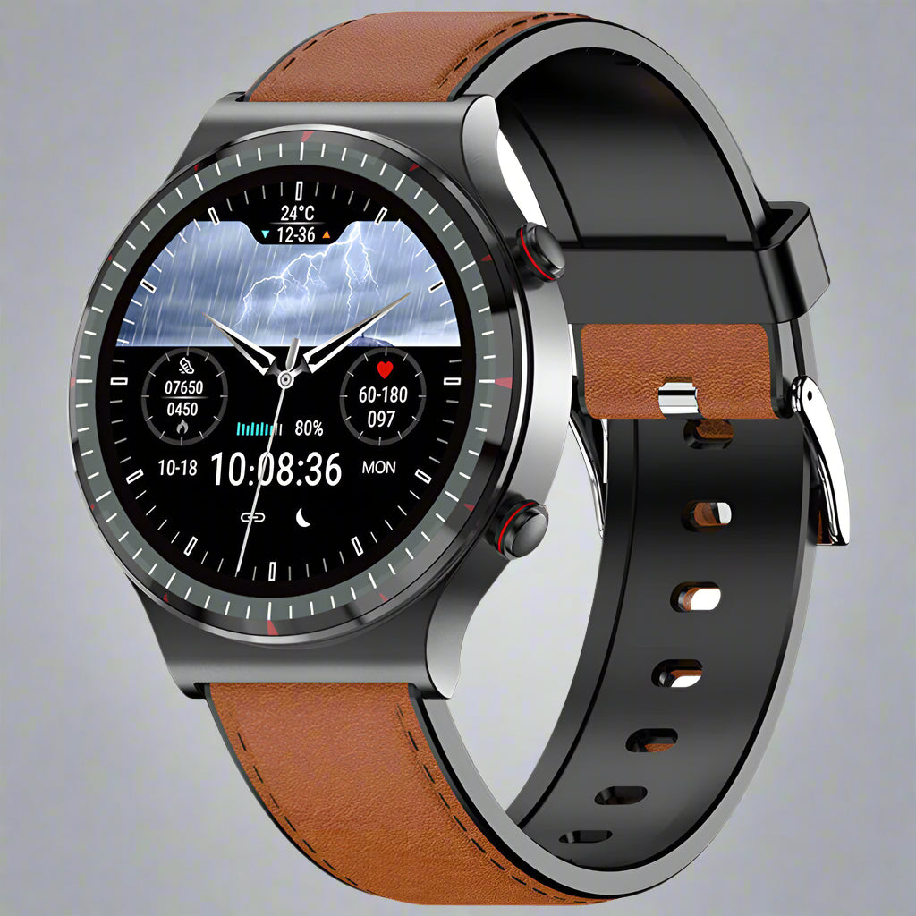 Smartwatch Stainless Steel Health Tracking Fitness Sports Watch