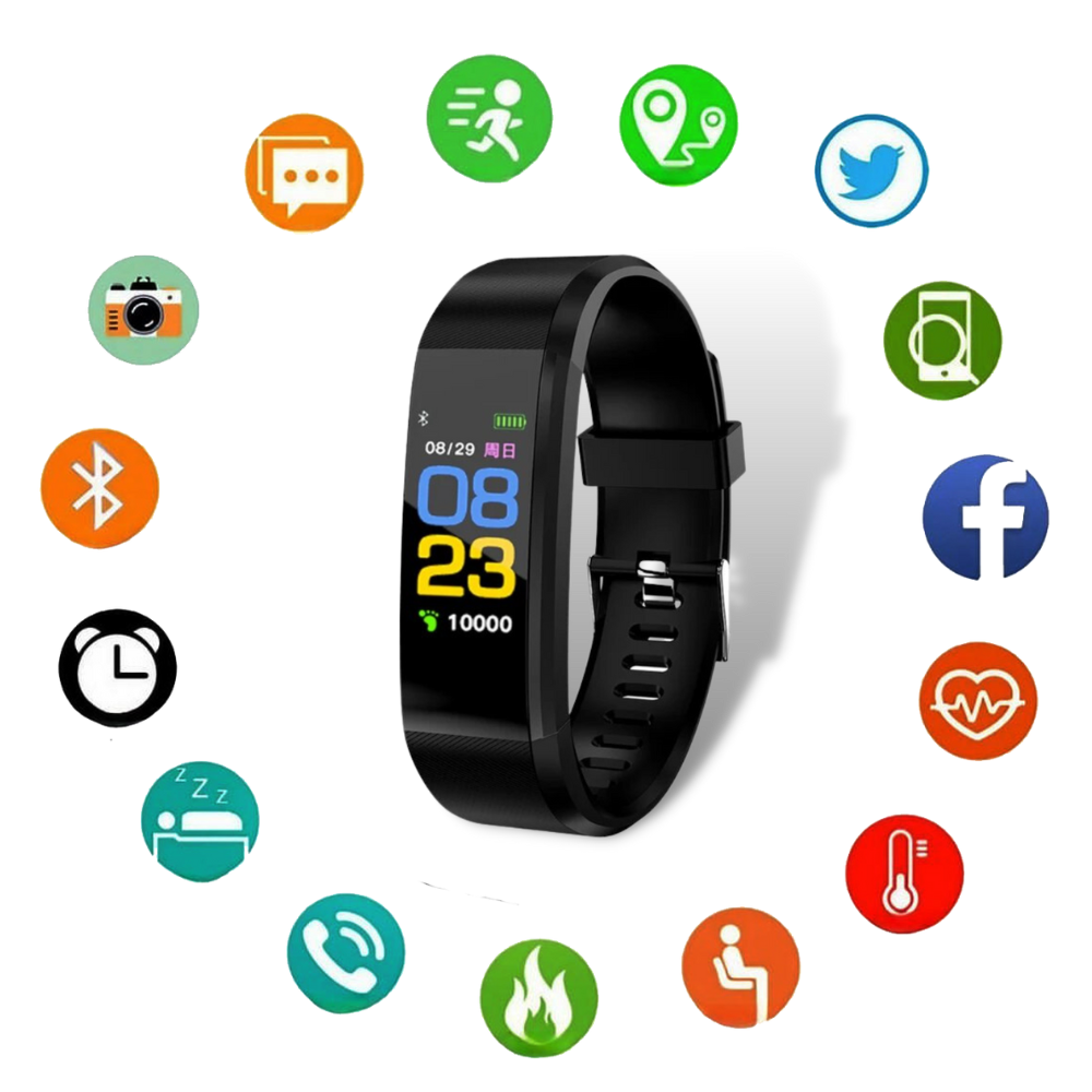 Smartwatch with Health Tracking for Seniors