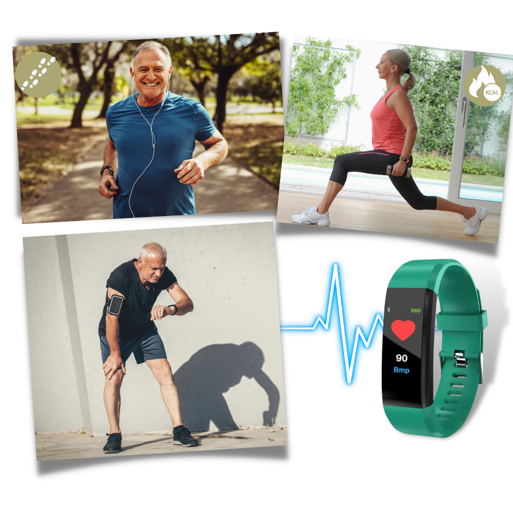 Smartwatch with Health Tracking for Seniors