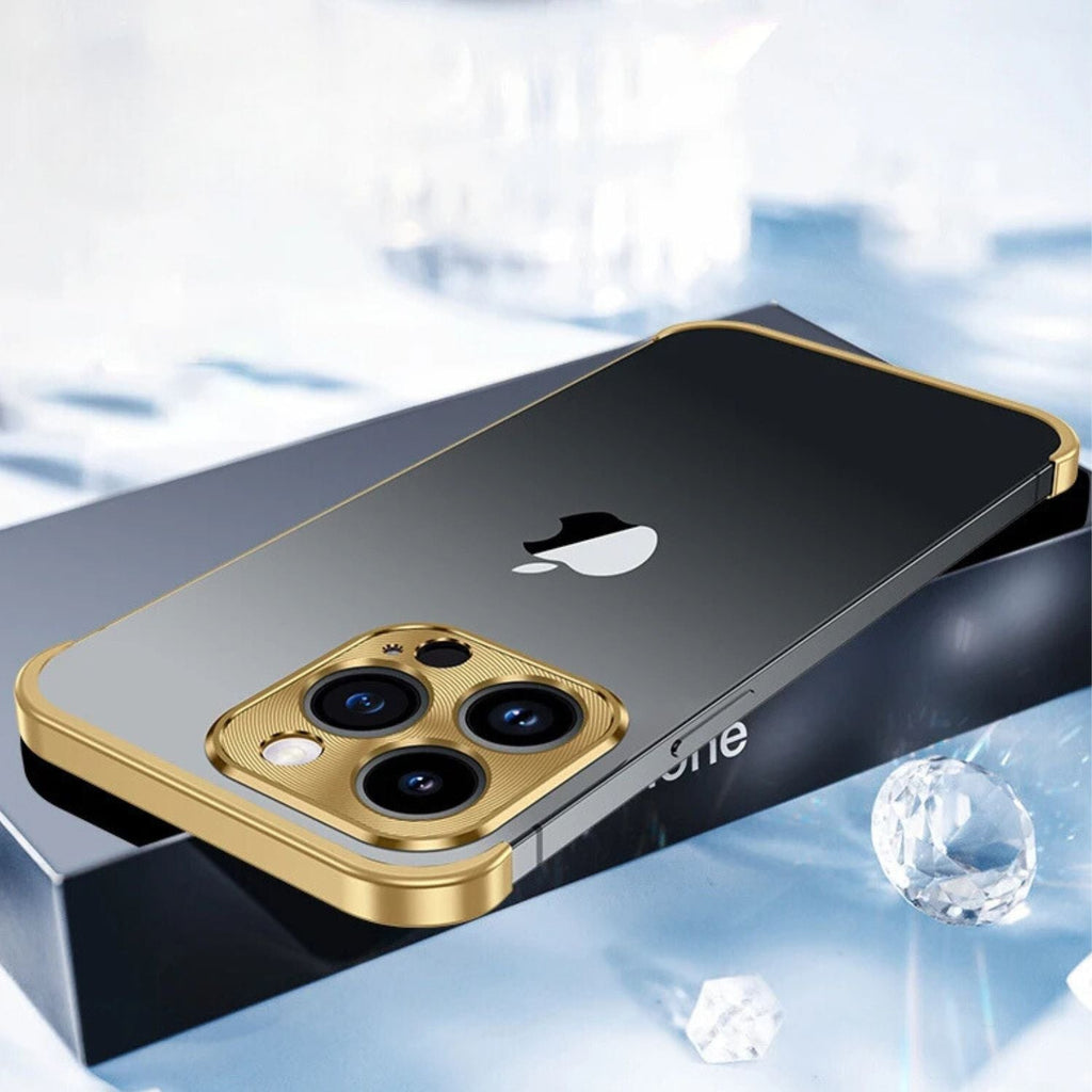 Phone Case Minimalist Slim Protective Metal Cover