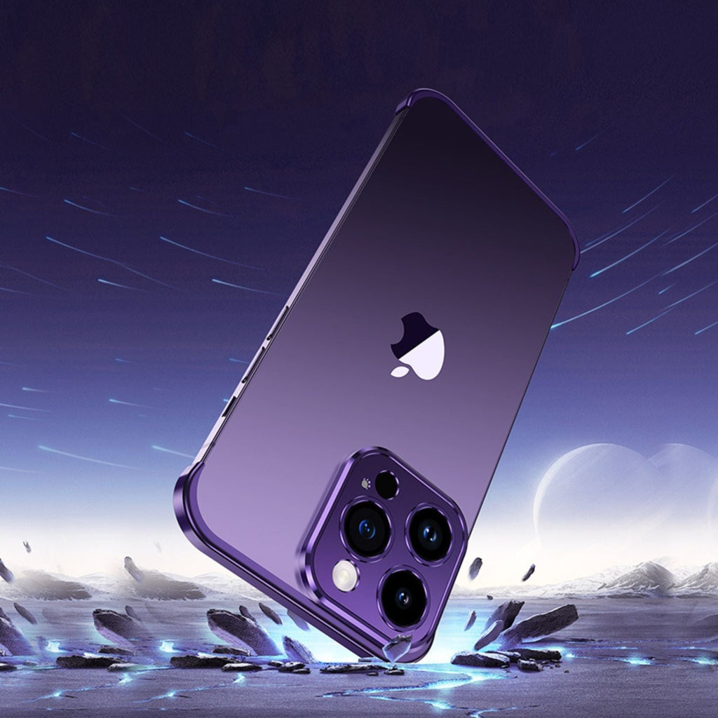 Phone Case Minimalist Slim Protective Metal Cover