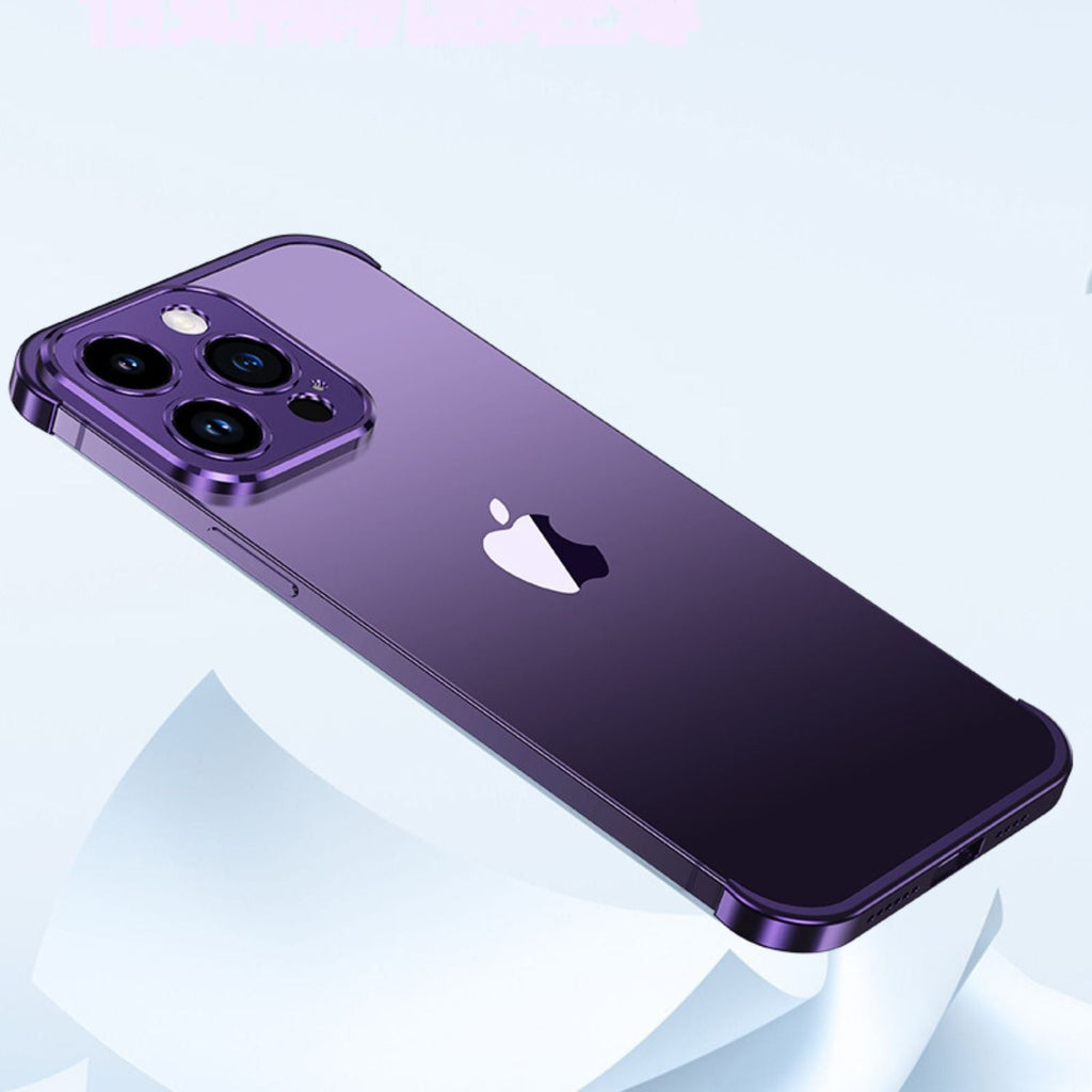 Phone Case Minimalist Slim Protective Metal Cover