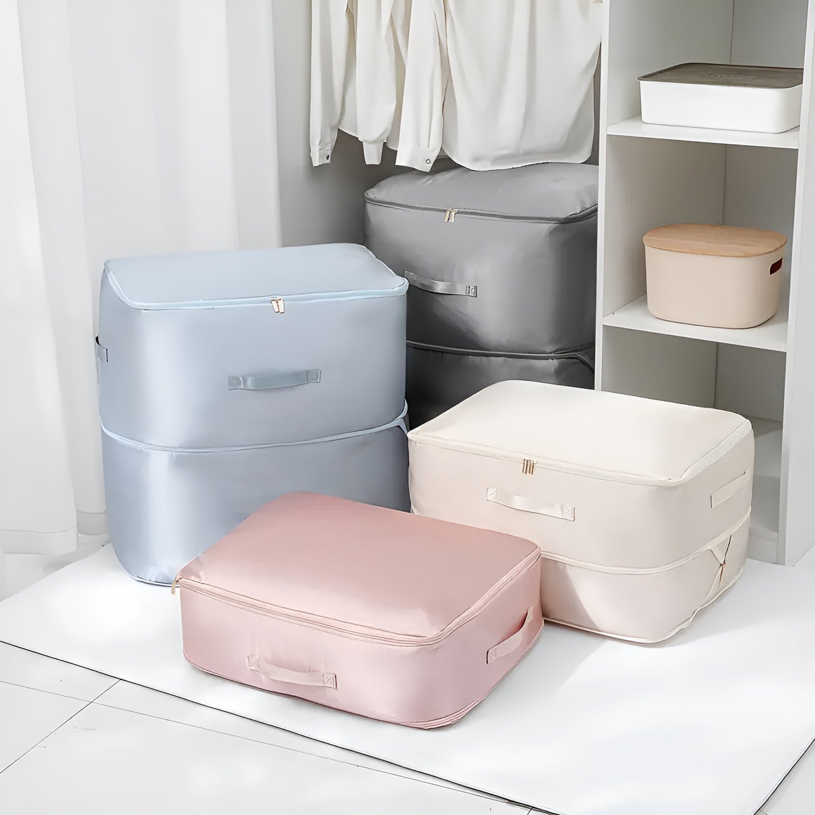 Vacuum Storage Bags Cotton Foldable Storage Box