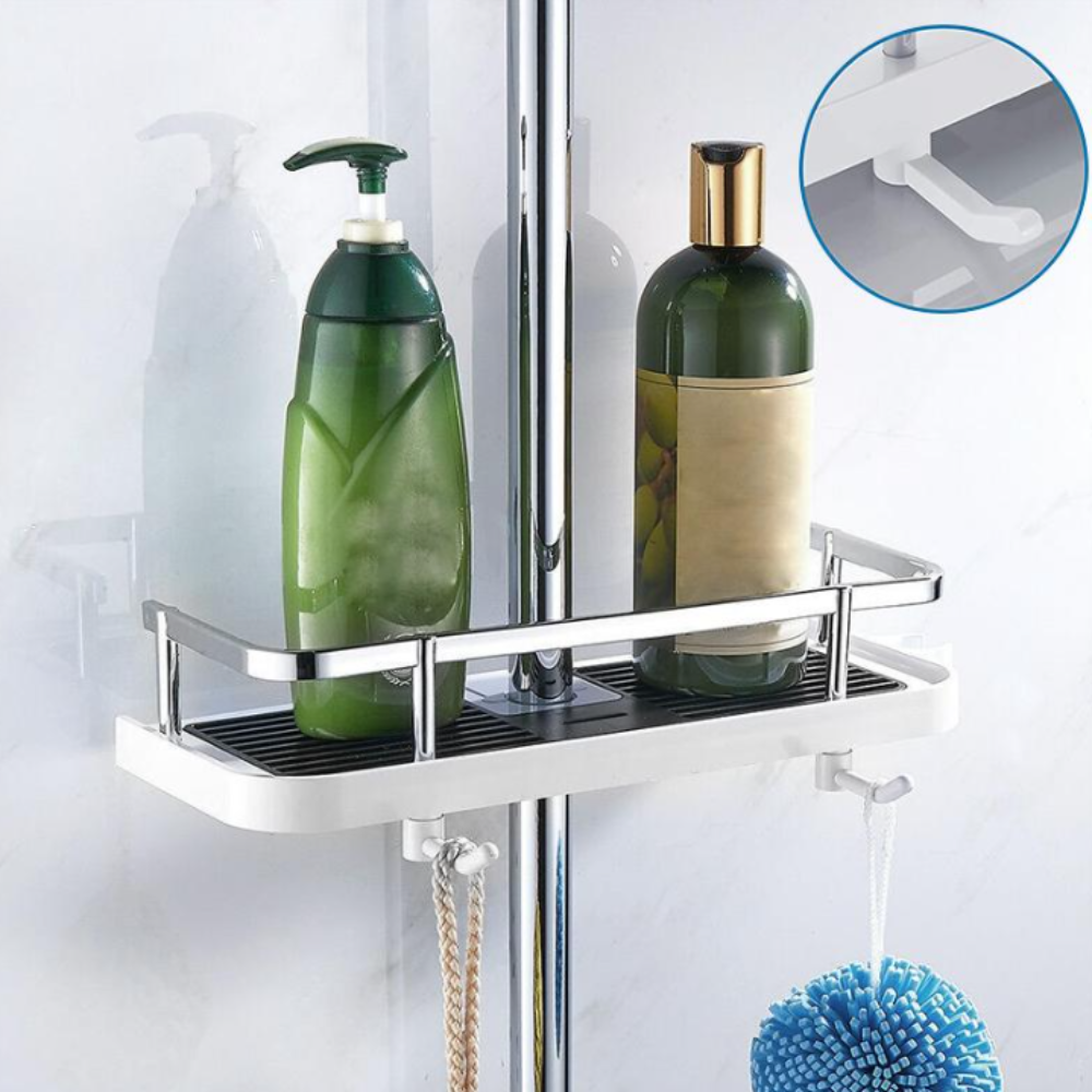 Shower Shelf Stainless Steel Bathroom Storage Rack