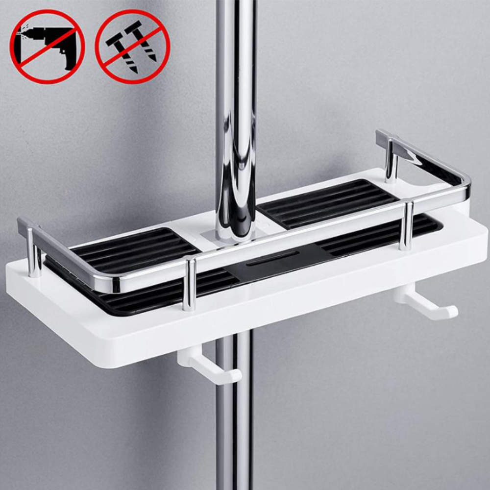 Shower Shelf Stainless Steel Bathroom Storage Rack