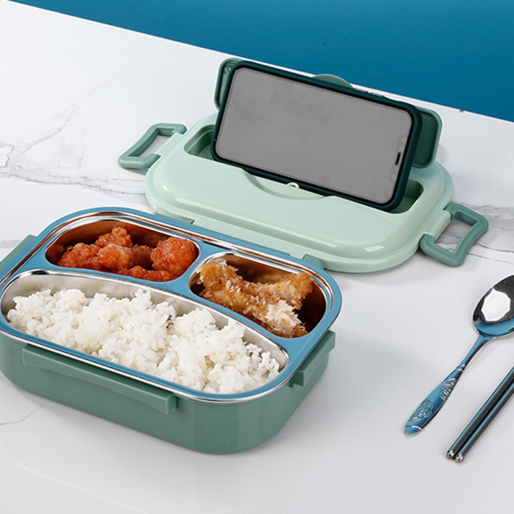 Stainless Steel Bento Lunch Box Container